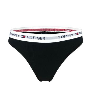TOMMY HILFIGER - Iconic cotton čierne bikini-M