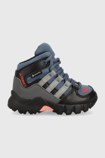 Detské topánky adidas TERREX TERREX MID GTX I šedá farba