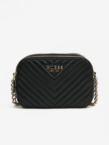 Guess Noelle Crossbody Camera Kabelka Čierna