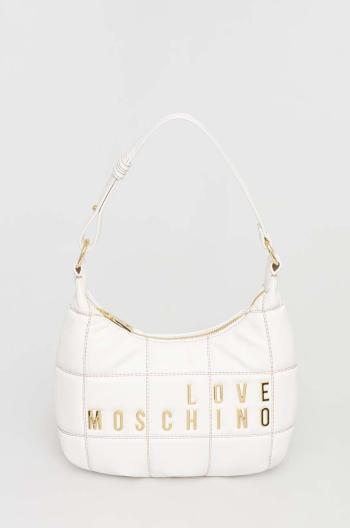 Kabelka Love Moschino biela farba