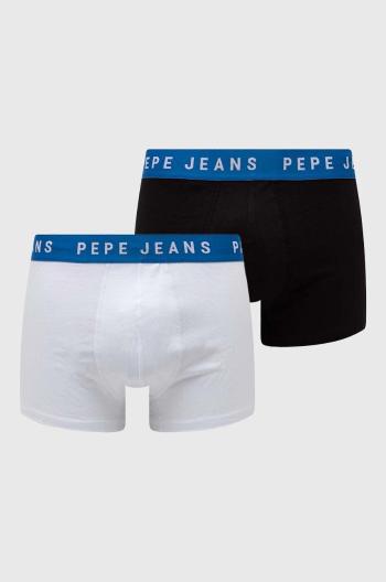 Boxerky Pepe Jeans 2-pak pánske, biela farba