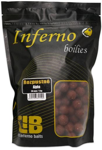 Carp inferno rozpustné boilies hot line alpha - 1 kg 20 mm