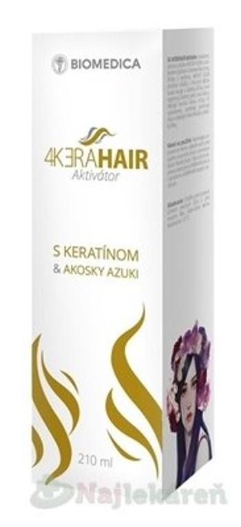 BIOMEDICA 4KERAHAIR Aktivátor s keratínom & Akosky Azuki 210 ml