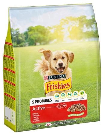 FRISKIES GP 4x3kg Active s hovädzim