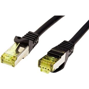 OEM S/FTP patchkabel Cat 7, s konektormi RJ45, LSOH, 10 m, čierny (21.92.2185)