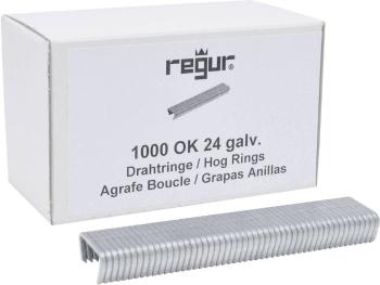 Regur OK 24 drôtených krúžkov pozinkovaných 1 ks Regur 60717 Rozmery (d x š x v) 10 x 100 x 20 mm