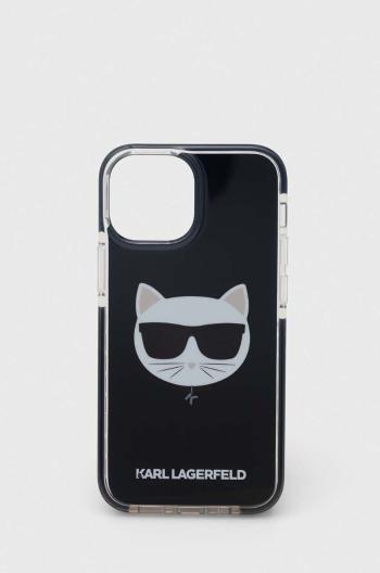 Puzdro na mobil Karl Lagerfeld iPhone 13 mini 5,4'' čierna farba