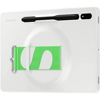 Samsung Galaxy Tab S8 Zadný kryt s pútkom biely (EF-GX700CWEGWW)