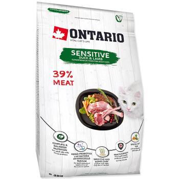 ONTARIO Cat Sensitive / Derma 2 kg