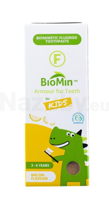 BioMin F gélová zubná pasta pre deti melón 37,5 ml