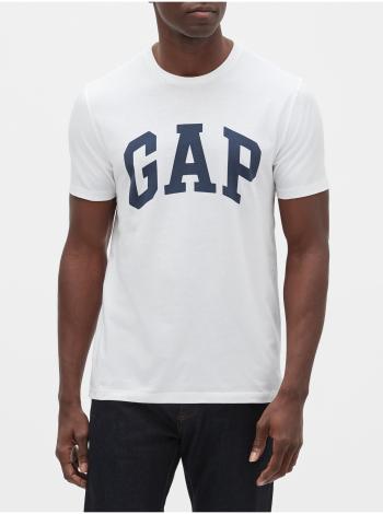 Biele pánske tričko GAP logo
