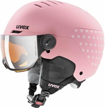 UVEX Rocket Junior Visor Pink Confetti 54-58 cm Lyžiarska prilba