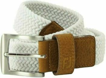 Footjoy Braided Mens Belt White Regular 2022