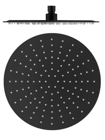 SLEZAK-RAV - RAV - RAV - RAV - Hlavová sprcha guľatá kovová o 30 cm čierna matná, Farba: čierna matná KS0001CMAT