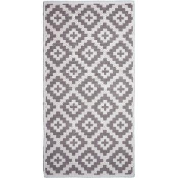 Béžový bavlnený koberec Vitaus Art, 100 x 150 cm