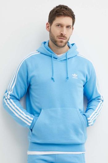 Mikina adidas Originals pánska, s kapucňou, jednofarebná, IR9862