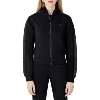 Guess  V2YQ17K7UW2 - NEW ALLIE SCUBA ZIP  Mikiny Čierna