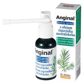 Dr. Müller Pharma Anginal Ústny sprej s olejom čajovníka austrálskeho 30 ml