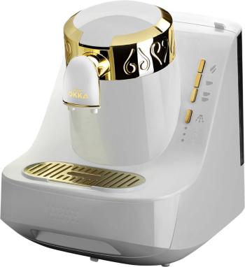 arzum OK008-W kávovar na tureckú kávu  zlatá, biela  Pripraví šálok naraz=2