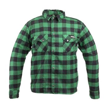 Moto košeľa W-TEC Terchis Farba zelená, Veľkosť XL