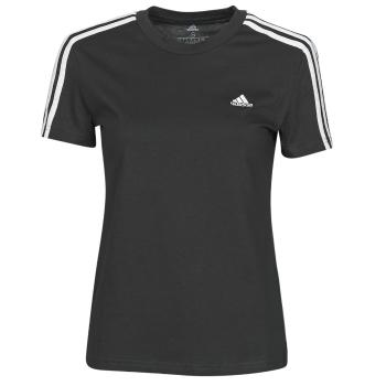 adidas  W 3S T  Tričká s krátkym rukávom Čierna