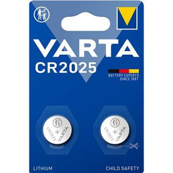 VARTA špeciálna lítiová batéria CR 2025 2 ks (6025101402)