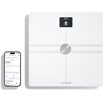 Withings Body Comp Complete Body Analysis Wi-Fi Scale – White (WBS12-White-All-Inter)