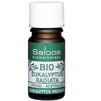 Saloos 100 % BIO prírodný esenciálny olej Eukalyptus radiata 5 ml (8594031322603)