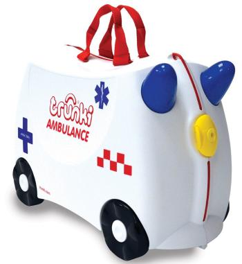 TRUNKI Kufrík cestovný odrážadlo Sanitka 3r+