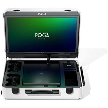 POGA Pro – PlayStation 4 Slim cestovný kufor s LCD monitorom – biely (4063657000065)