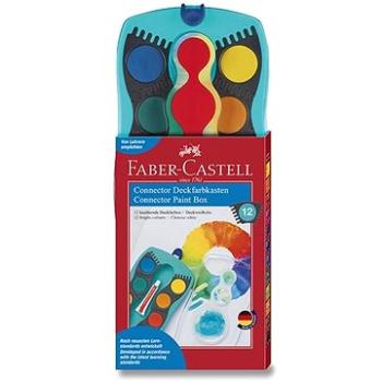 FABER-CASTELL Connector Turquoise, 12 farieb (125003)