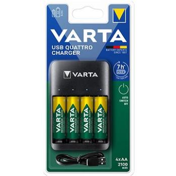 VARTA nabíjačka Quattro USB Charger + 4 AA 2 100 mAh R2U (57652101451)