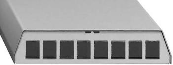 Rutenbeck PP-UM-Cat.6Aiso8/8Ap 8 portů sieťový Patchpanel CAT 6