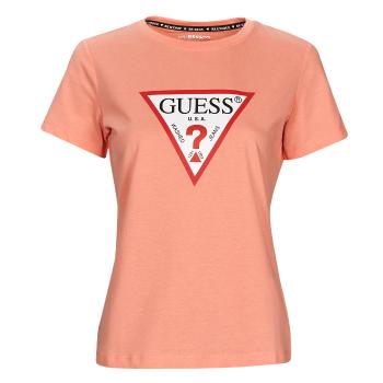 Guess  SS CN ORIGINAL TEE  Tričká s krátkym rukávom Ružová