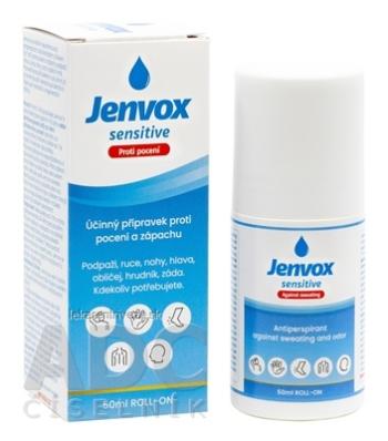 Jenvox sensitive Proti poteniu roll-on antiperspirant 1x50 ml