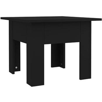 SHUMEE Konferenčný stolík čierny 55 × 55 × 42 cm drevotrieska, 810236