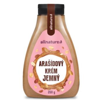 ALLNATURE Arašidový krém jemný 260 g