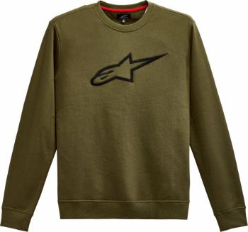 Alpinestars Ageless Crew Fleece Military Green/Black L Mikina