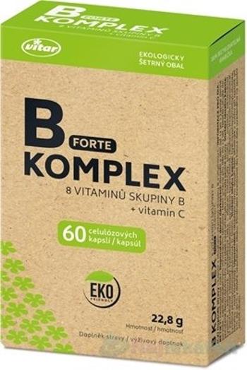 Vitar B-KOMPLEX FORTE + vitamín C 60 kapsúl