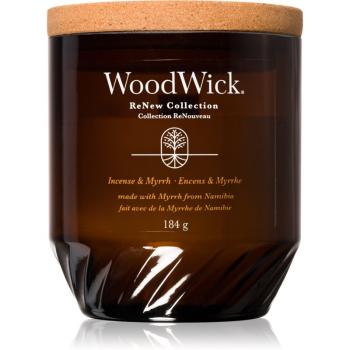 Woodwick Incense & Myrrh vonná sviečka 184 g