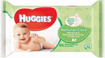 HUGGIES Single Natural Care, 56 ks - vlhčené obrúsky