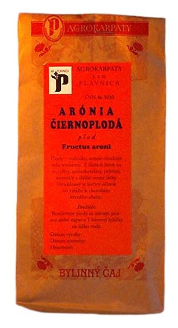 Agrokarpaty Arónia čiernoplodná plod bylinný čaj 50 g