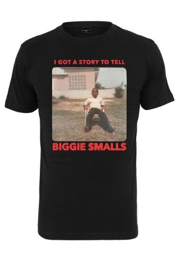 Mr. Tee Biggie Old Photo Tee black - XS