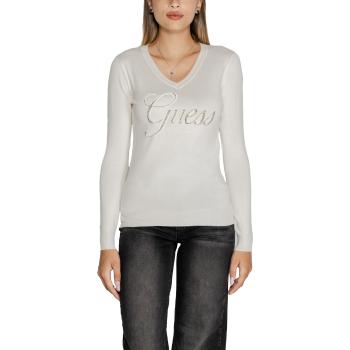 Guess  MEGAN LOGO VN LS W4BR06 Z2NQ2  Svetre Biela