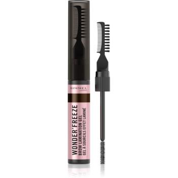 Rimmel Wonder'Freeze gélová riasenka na obočie odtieň 003 Medium Brown 6 g