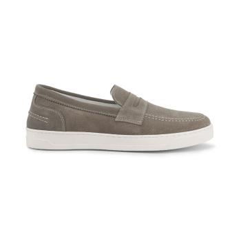 Duca Di Morrone  Enea - Suede Dove Gray  Slip-on Šedá