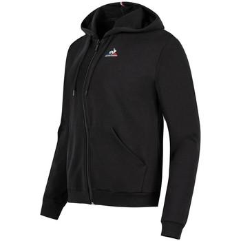 Le Coq Sportif  Mikiny Ess FZ Hoody N1  Čierna