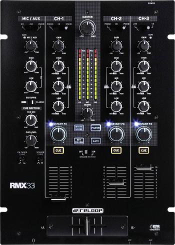 Reloop RMX-33i 3-kanálový DJ mixážny pult