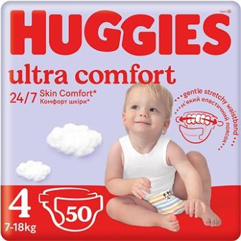 HUGGIES Ultra Comfort veľkosť 4 Jumbo (50 ks) (5029053567587)