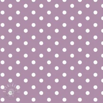 Bavlnená látka Dots lilac